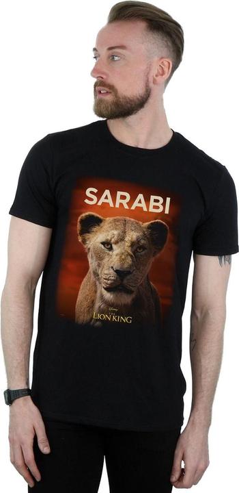 Actual product image Disney Mens The Lion King Movie Sarabi Poster T-Shirt (XXL)