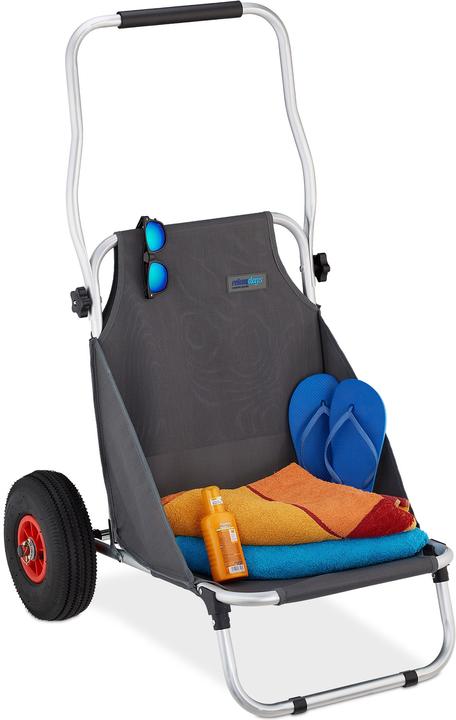Produktbild Relaxdays Strandwagen (50 kg)