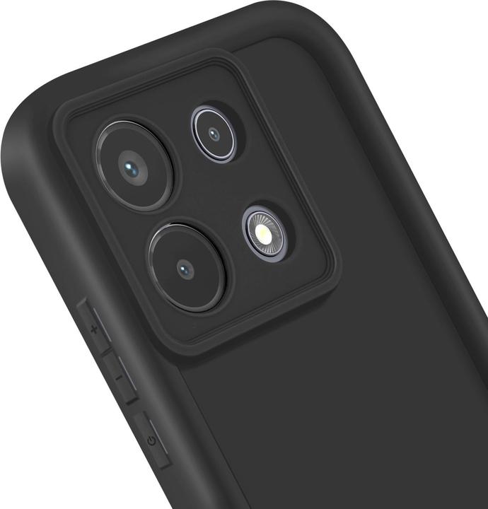 Actual product image OEM Rim TPU case for Xiaomi Redmi Note 13 Pro 5G (global) black (Xiaomi Redmi Note 13 Pro)