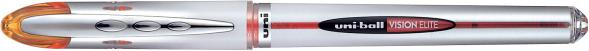 Actual product image Uni-ball rollerball pen Vision Elite 0,8mm (Orange)