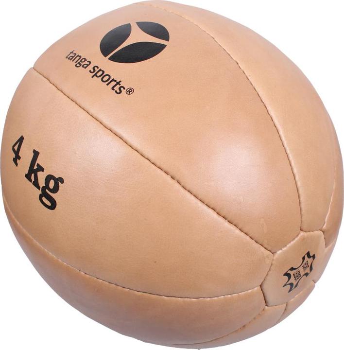 Produktbild Tanga Sports Medizinball aus Leder, 4 kg (4 kg)
