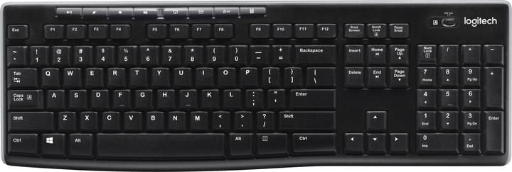Immagine prodotto Logitech NL K270 Tastiera wireless, layout USA (Ing. Int., Senza fili)