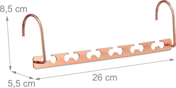 Actual product image Relaxdays Space saving bracket (6 x)