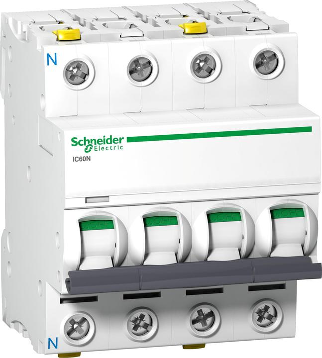 Schneider Electric Acti9 iC60N MCB 3+N Pole 16A Curve C