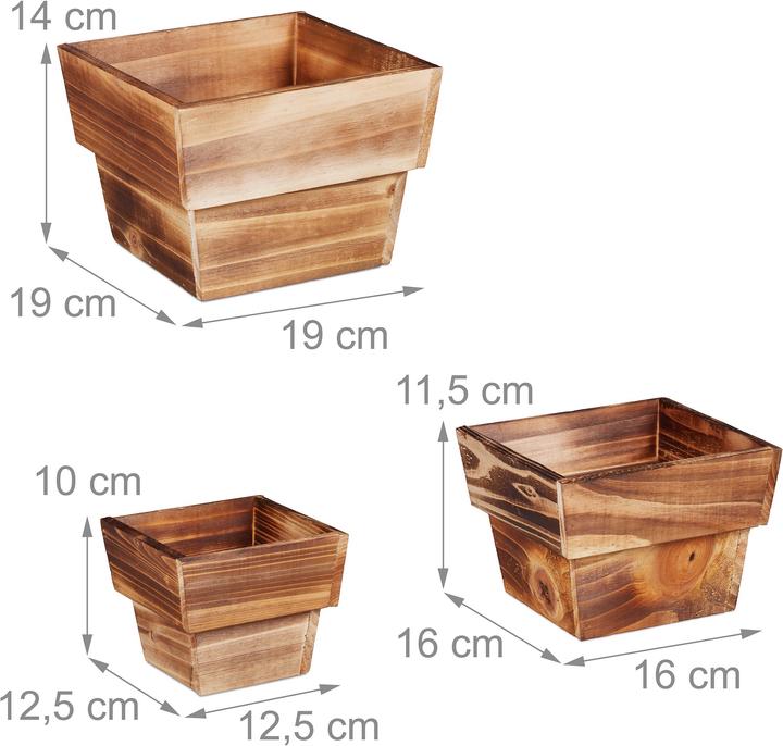 Immagine prodotto Relaxdays vaso (19 cm)