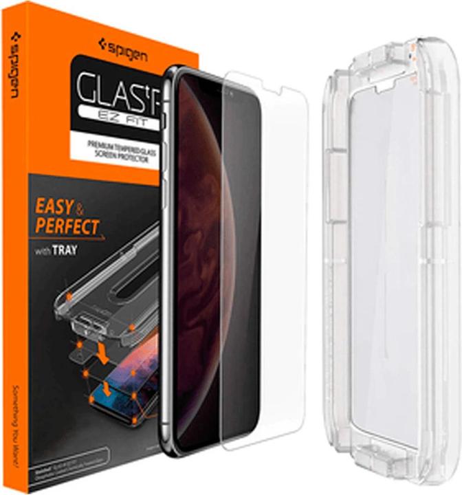 Actual product image Spigen Tempered glass glass. tR Ez Fit Apple iPhone Xr (1 Piece, Apple iPhone XR)