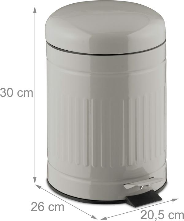 Actual product image Relaxdays Pedal bin (5 l)