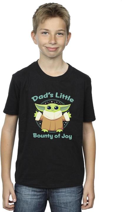 Actual product image Star Wars Boys The Mandalorian Bounty Of Joy T-Shirt (152, 158)
