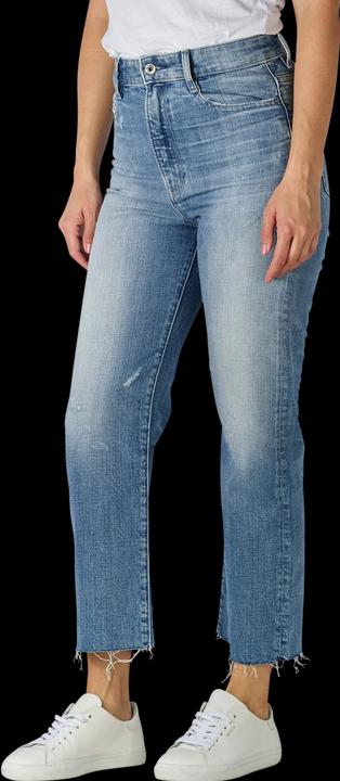 Actual product image G-Star Ultra High Tedie Jeans Straight Fit sun faded ice fog (W26/L30)