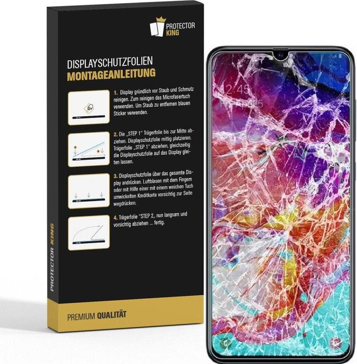 Produktbild Protectorking 3x Panzerfolie Anti-Shock HD Klar (3 Stück, Samsung Galaxy A51)
