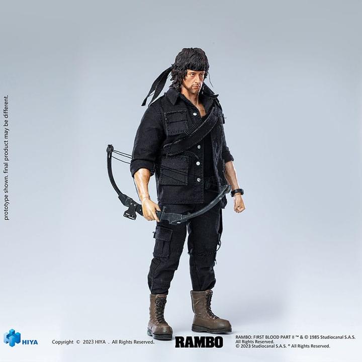 Immagine prodotto Hiya Toys Statuetta Rambo 1/12 Exquisite Super Series First Blood II John Rambo 16 cm