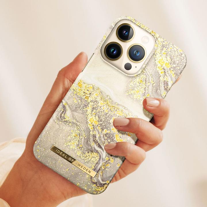 Produktbild iDeal Of Sweden Designer Hard-Cover Sparkle Greige (Apple iPhone 13 Pro)