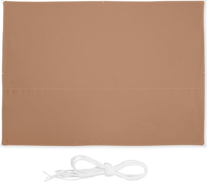 Relaxdays Voile d'ombrage (350 x 250 x 0,5 cm)