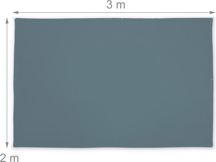 Image du produit Relaxdays Voile d'ombrage (300 x 200 x 0.1 cm)