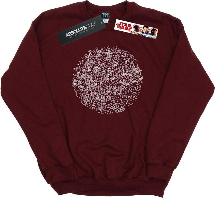 Produktbild Star Wars Christmas Death Star Sweatshirt (L)