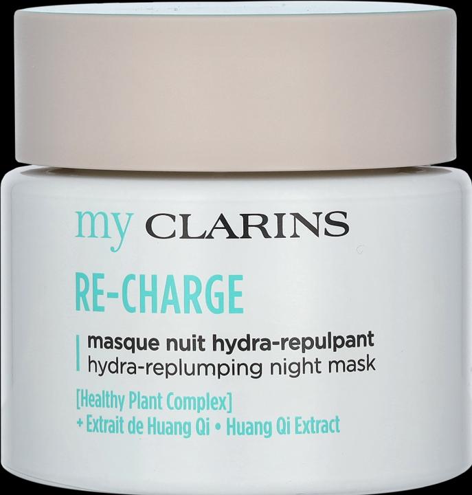 Image du produit Clarins Masque de nuit Re-Charge Hydra-Replumping (50 ml)