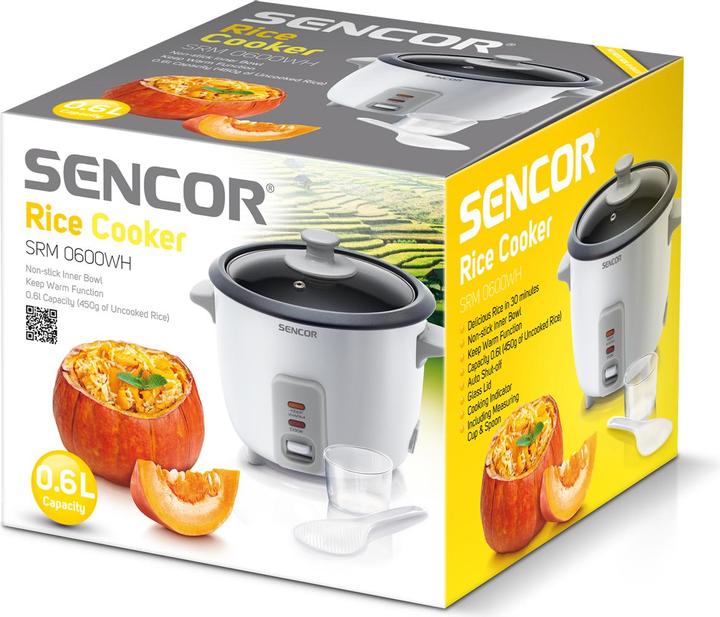 Actual product image Sencor Rice cooker SRM 0600 WH (CH plug)