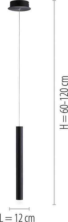 Produktbild Selltec LED Pendellampe Pendel Bruno (550 lm)