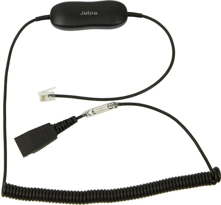 Produktbild Jabra Kabel QD -> RJ9 GN1216 gewendelt Avaya one-X