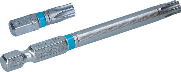 Produktbild technocraft Torx-Bits 1/4" x 75 mm mit Farbring (Innensechsrund TX M20)