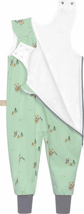 Immagine prodotto Odenwälder Sacco a pelo estivo per neonati Jumper non imbottito Greenery Gr (92 cm, 0,5 TOG)