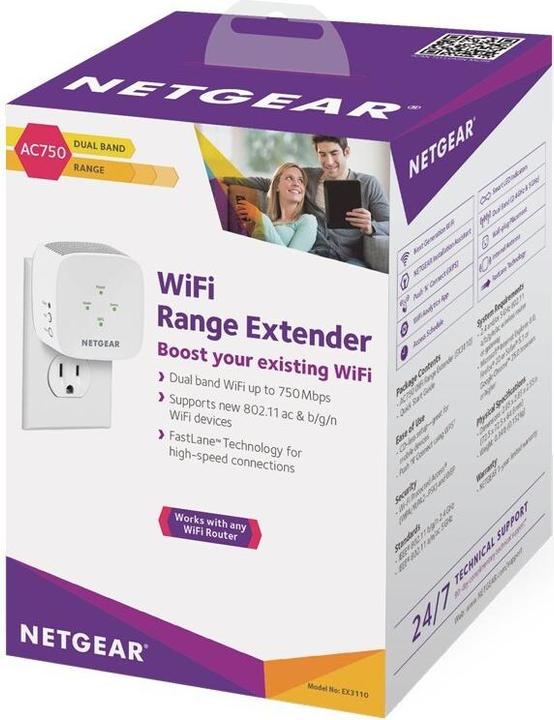 Immagine prodotto Netgear EX3110 (450 Mbit/s, 300 Mbit/s)