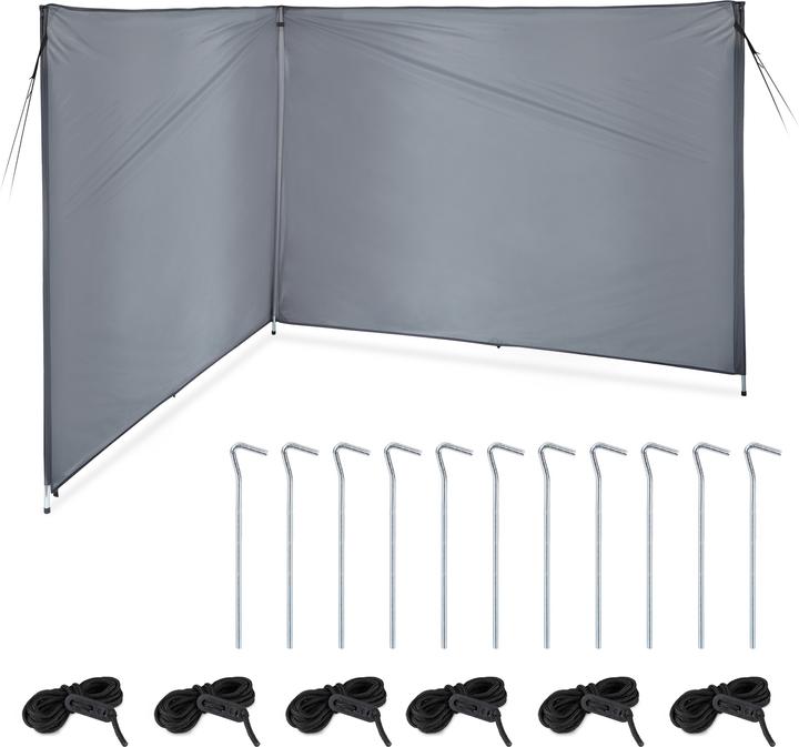 Produktbild Relaxdays Windschutz (400 x 2 x 150 cm)