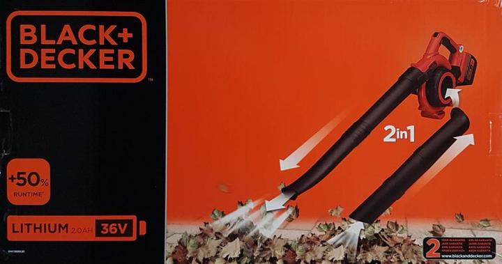 Actual product image Black & Decker Gwc3600l20 (Rechargeable battery operated, Vacuum cleaners & blowers, Leaf blower, Leaf vacuums)