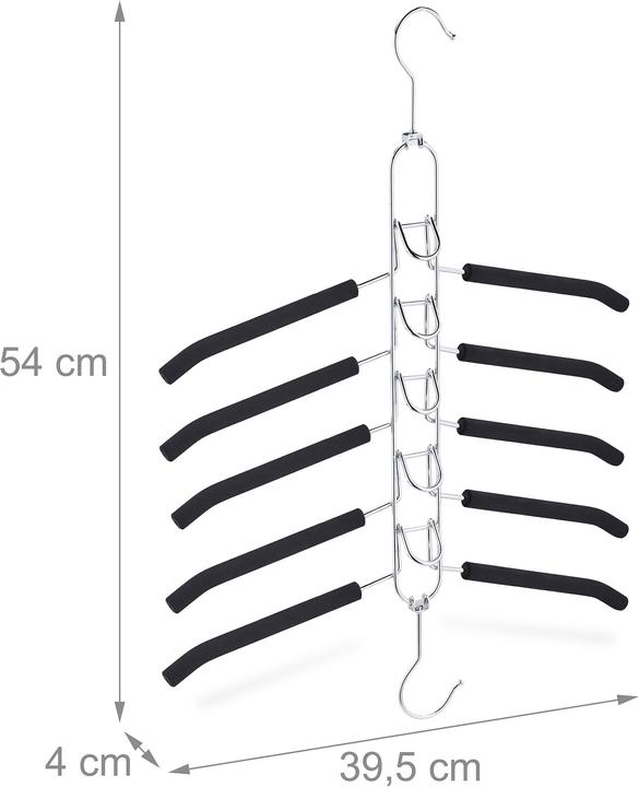 Actual product image Relaxdays Multi Clothes Hangers (1 x)