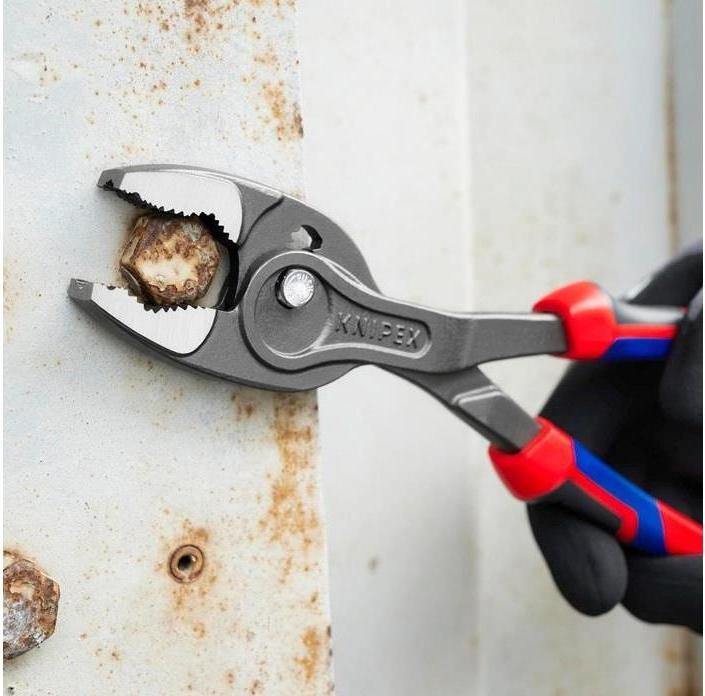 Image du produit Knipex Pince frontale TwinGrip (rouge/bleu, longueur 250mm) (250 mm)