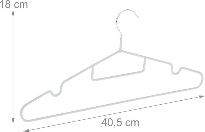 Actual product image Relaxdays Coat hanger (24 x)
