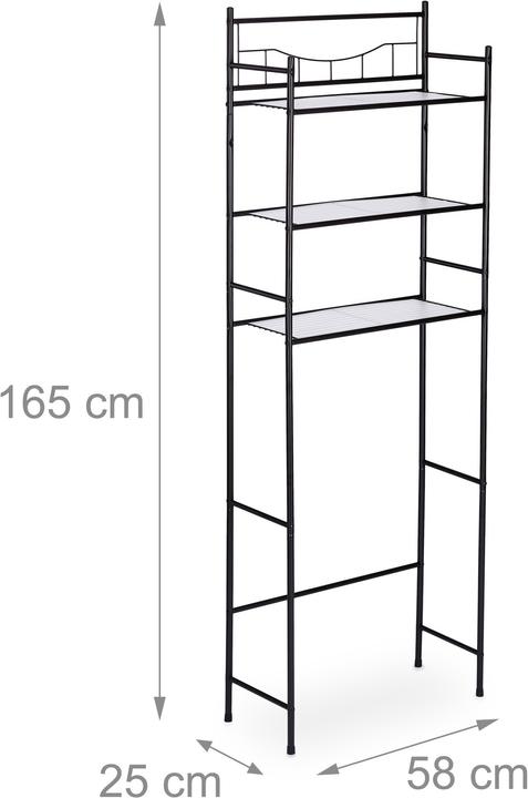 Actual product image Relaxdays Superstructure shelf
