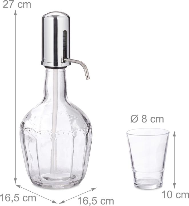 Actual product image Relaxdays Water dispenser set