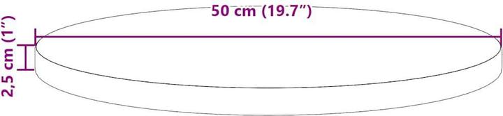 Immagine prodotto VidaXL Kresten (50 x 2,5 cm)