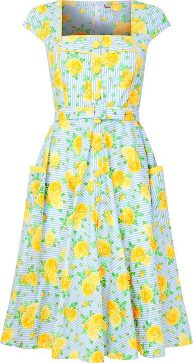 Image du produit Joe Browns Belted Floral Knee Dress (40)