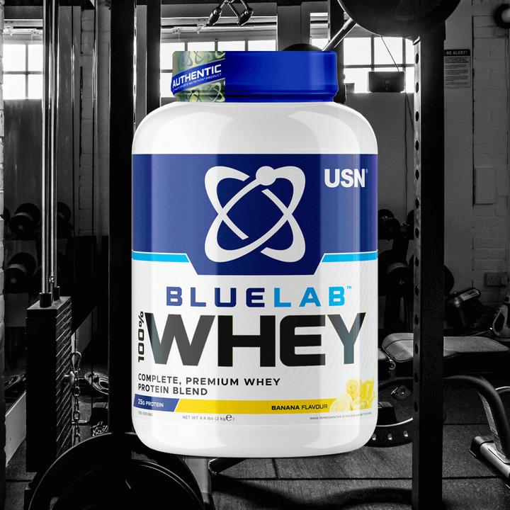 Actual product image USN Blue Lab 100% Whey Protein (Banana, 1 pcs., 2000 g)