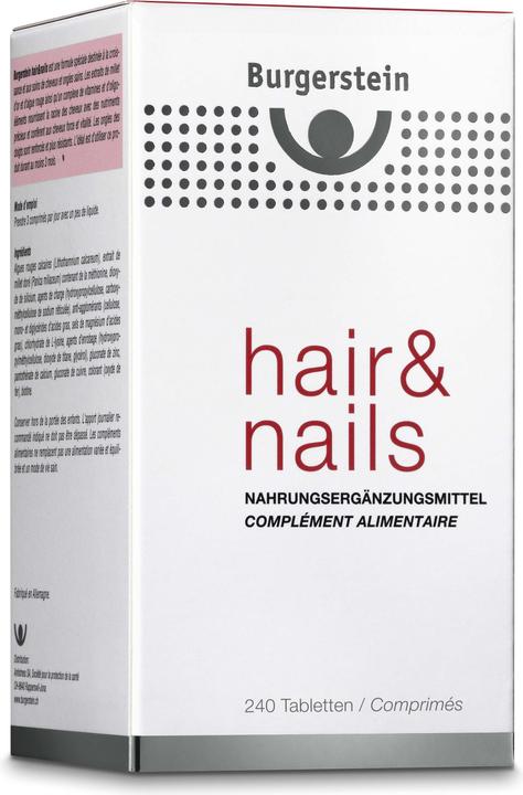 Produktbild Burgerstein Hair & Nails (240 Stück, Tabletten, 600 g)
