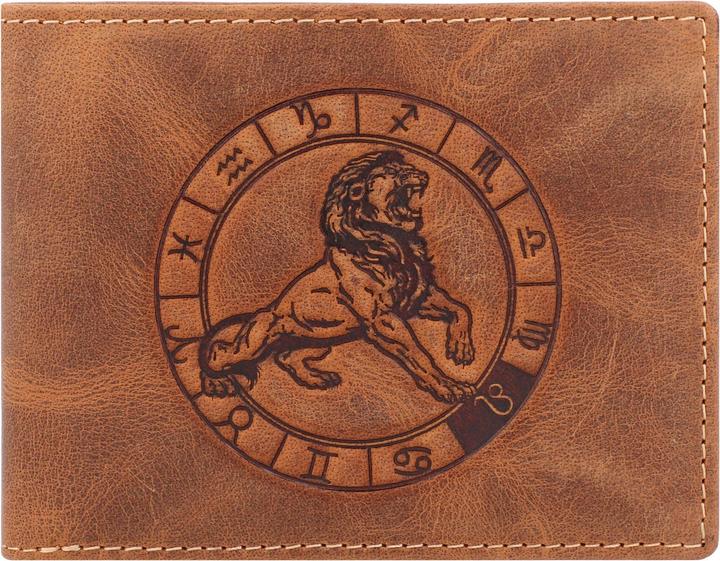 Produktbild Greenburry Vintage Sternzeichen Geldbörse Leder 12 cm