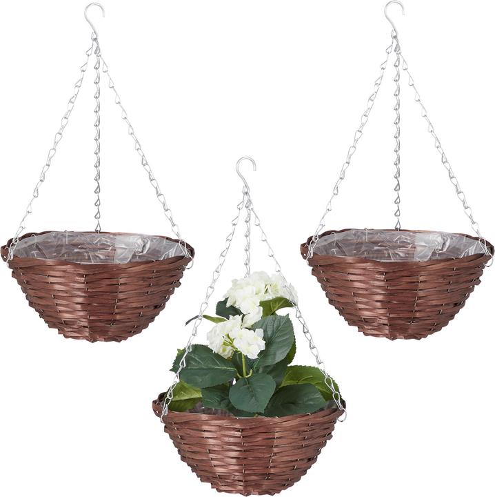 Produktbild Relaxdays Blumenampel (30 cm)