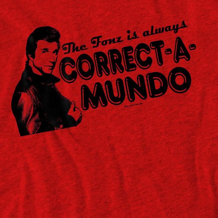 Produktbild Happy Days Correct A Mundo TShirt (M)
