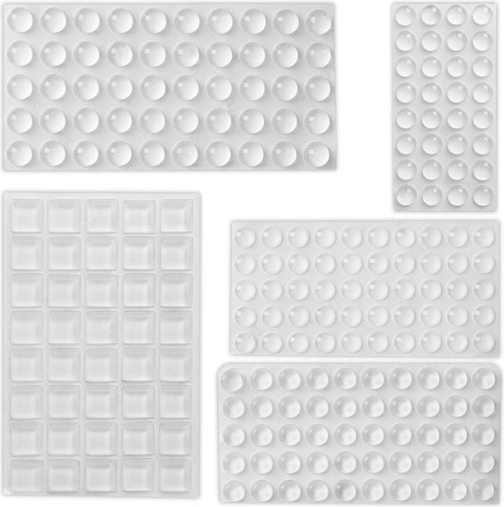 Relaxdays Tampons en caoutchouc (222 pièce(s), 1,5 x 1,5 x 0,5 cm)