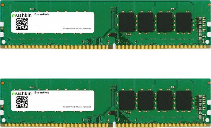 Image du produit Mushkin RAM D4 2933 64GB C19 Essentials K2 (2 x 32GB, 2933 MHz, RAM DDR4, DIMM)