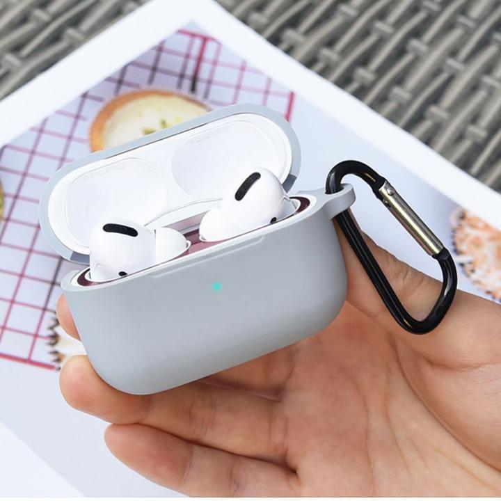 Actual product image Tech-Protect Icon Hook do Apple Airpods Pro 1 / 2 czarny (Headphone bag)