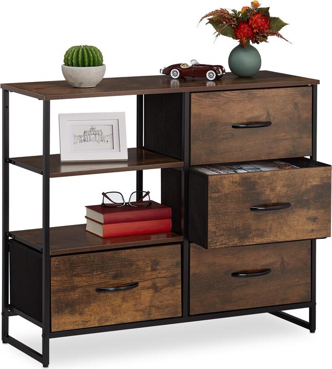 Produktbild Relaxdays Kommode (84 x 32.5 x 71.5 cm)