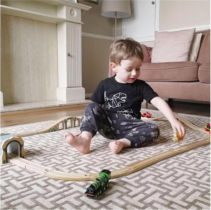 Actual product image Bigjigs Wooden Train Flying Scotsman