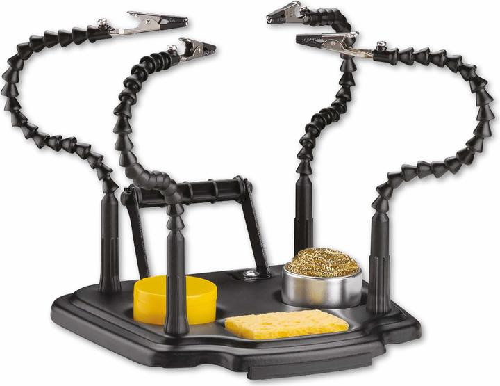 Image du produit Goobay Aide au soudage avec 4 bras flexibles (Troisième main)