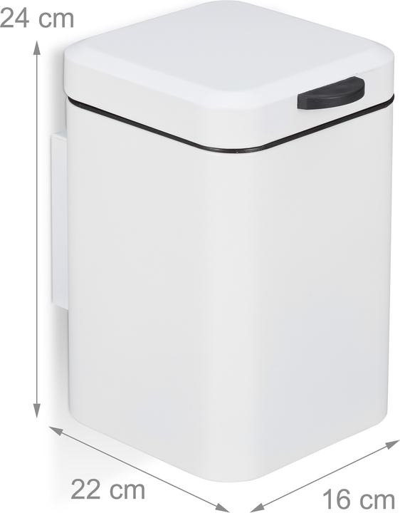 Actual product image Relaxdays Wall cosmetic bucket (3 l)