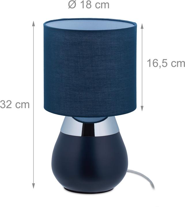 Actual product image Relaxdays Table lamp (E14)
