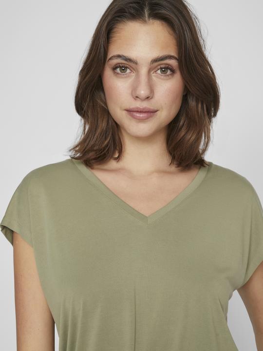 Actual product image Vila V-neck top with short sleeves (L)