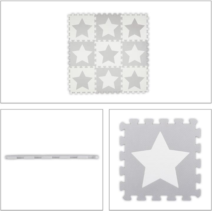 Immagine prodotto Relaxdays Tappetino puzzle (32 x 32 x 1 cm)
